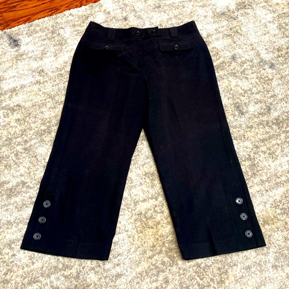 Pret A Porter women’s crop pants, black, size 6